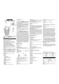 Notice SWITEL WTF3700B Radio