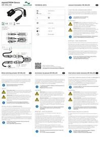 Notice digitalSTROM GRHKL230 Interrupteur électrique