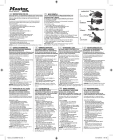 Notice Master Lock 3238EURDAT Cadenas de sécurité
