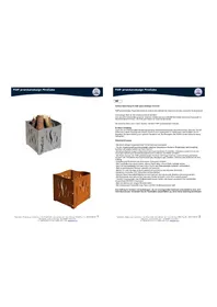 Notice Fiap FIRECUBE Cuisinière