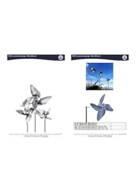 Notice Fiap PREMIUMDESIGN WINDWHEEL Éolienne décorative