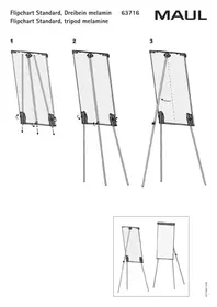 Notice MAUL 6371682 Tableau blanc mobile