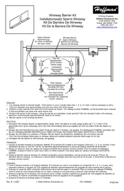 Notice Hoffman F88BK60 Barrière de sécurité électrique