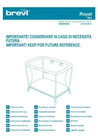 Notice Brevi ROYAL Lit parapluie bébé