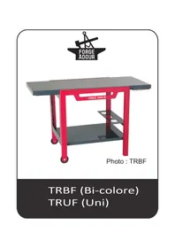 Notice FORGE ADOUR TRUF Établi de travail