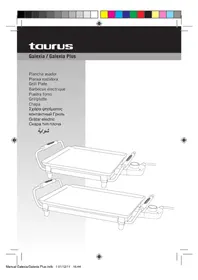 Notice TAURUS GALEXIA PLUS грил плоча