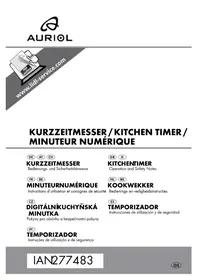Notice AURIOL HG00151 Temporizador digital