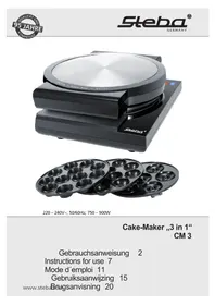 STEBA CM 3 - Gaufrier