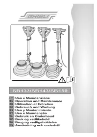 Notice Ghibli SB133 Single disc machine