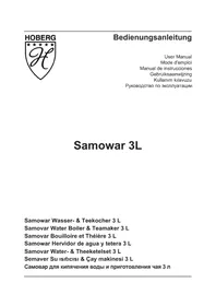 Notice BEEM SAMOWAR HOBERG Bouilloire électrique
