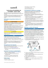 Notice GARMIN ECHOMAP 92SV Sondeur