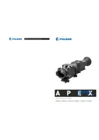 Notice PULSAR APEX XD50 Lunette de visée thermique