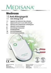 Notice MEDISANA MEDINOSE 45060 Appareil de traitement des allergies