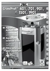Notice JBL CRISTALPROFI E401 Akvariefilter