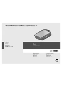 BOSCH Nyon Active Line - Elcykeltæller