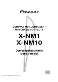 Notice PIONEER XNM1 Système audio