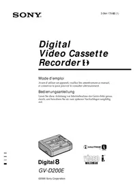 SONY GVD200E - Camcorder