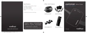 Notice Veho PEBBLE MINI Chargeur de batterie