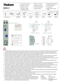 Notice THEBEN ELPA 3 Commutateur