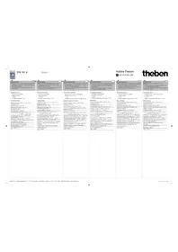 Notice THEBEN SYN 161 D Horloge programmable