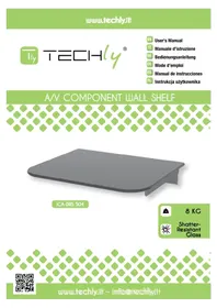 Notice Techly ICADRS 504 Étagère murale