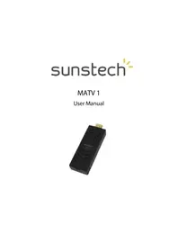 Notice Sunstech MATV1RC Dongle