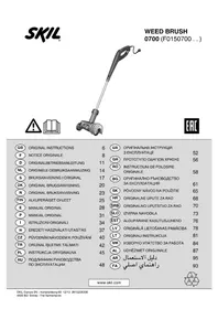 Notice SKIL 0700 AA Débroussailleuse électrique