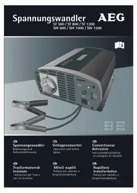 Notice AEG ST 1200 Convertitore di tensione
