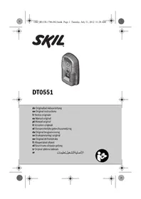 Notice SKIL DT0551 AB Détecteur
