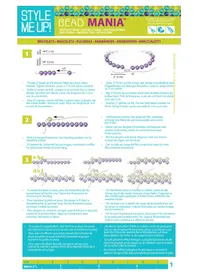 Notice Style Me Up BEAD MANIA Loisirs créatifs