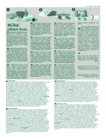 Notice Nuby GARDEN FRESH Accessoire pour appareil de cuisine