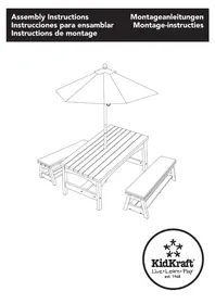 Notice KidKraft 00500 Mobilier de jardin