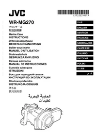 Notice JVC WRMG270 Waterdichte camerabehuizing