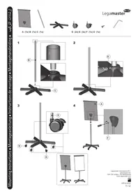 Notice Legamaster ECONOMY Chevalet de présentation
