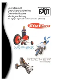 Notice EXIT ROCKER FIRE Tricycle enfant
