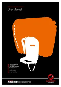 Notice Mammut REMOVABLE AIRBAG SYSTEM 3.0 Sac