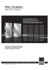 Notice Rittal TS 8004.500 Serveur