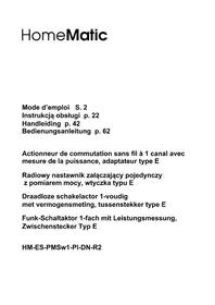 Notice EQ-3 AG HMESPMSW1PLDNR2 Maison intelligente