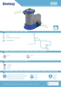 Notice BESTWAY 58389 Pompe à eau