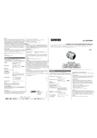 Notice Gewiss GW76925 Accessoire électrique