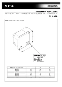 Notice Gewiss GW76295 Prise murale