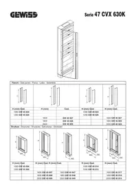 Notice Gewiss GW45007 Tableau électrique