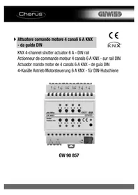 Notice Gewiss GW90857 Commutateur