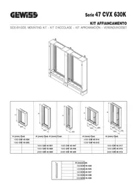 Notice Gewiss GW45508 Armoire électrique
