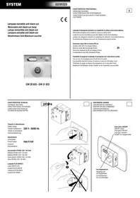 Notice Gewiss GW20833 Interrupteur électrique