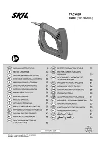 Notice SKIL 8200 AA Agrafeuse