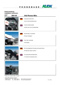 Notice Kuda 280145 Accessoire automobile