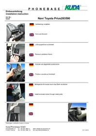 Notice Kuda 283595 Accessoire automobile