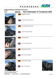 Notice Kuda 296735 Autoradio