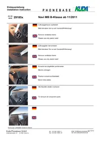 Notice Kuda 291855 Accessoire automobile